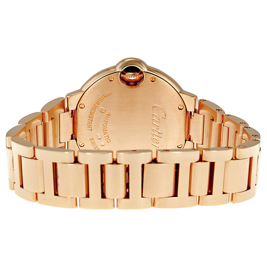 Pre-owned Cartier Ballon Bleu De Cartier Lacquered silvered opaline flinque Dial Ladies Watch W69200 - 3
