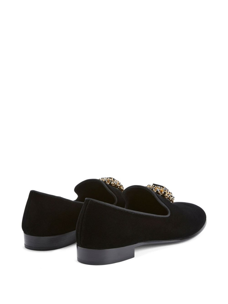 Remye rhinestone-embellished 로퍼 3