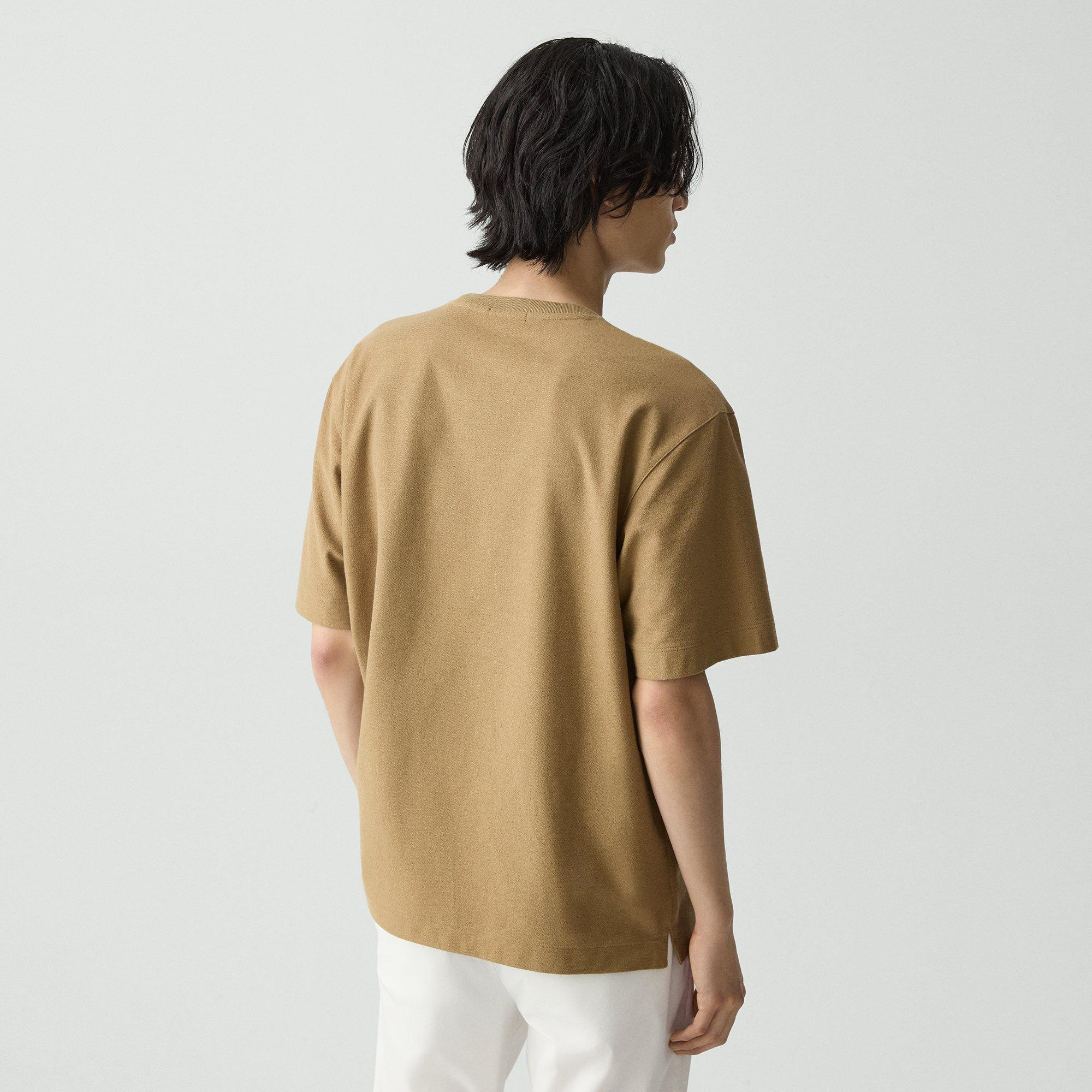 Relaxed Tee in Terry Cotton - 3