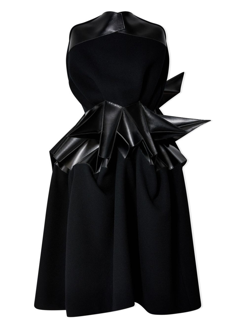 Junya Watanabe contrast-panel coat outlook