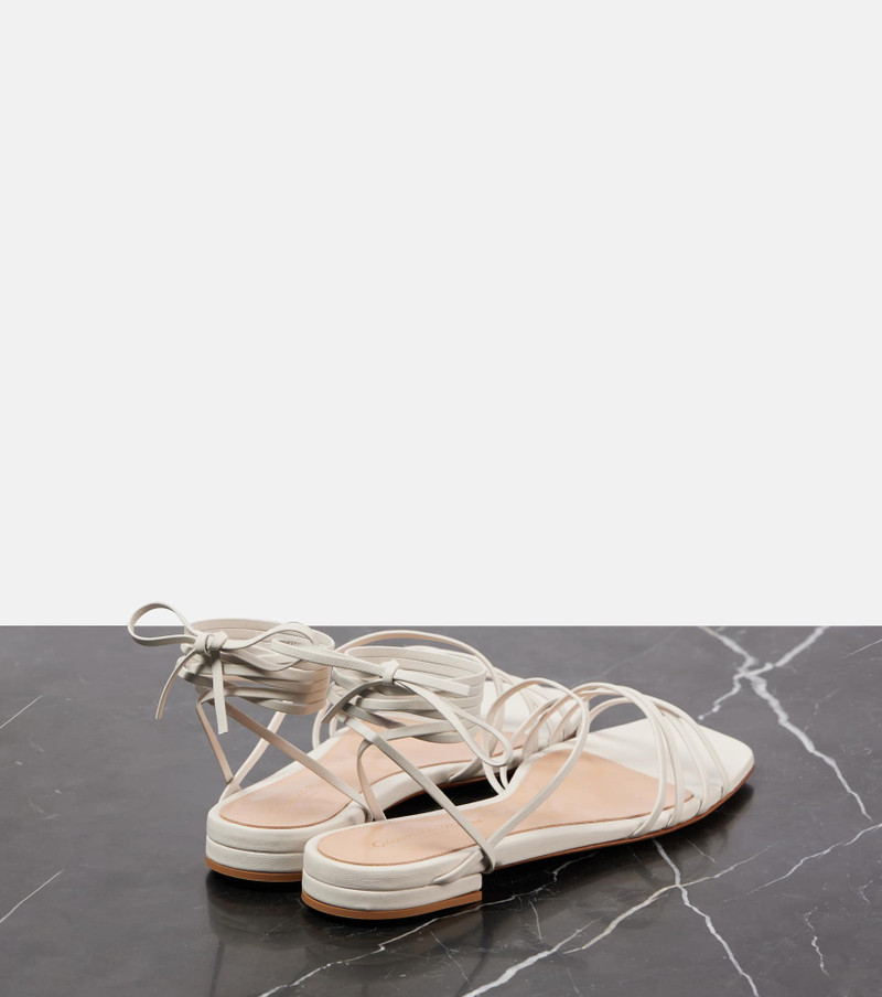 Gianvito Rossi Leather sandals outlook