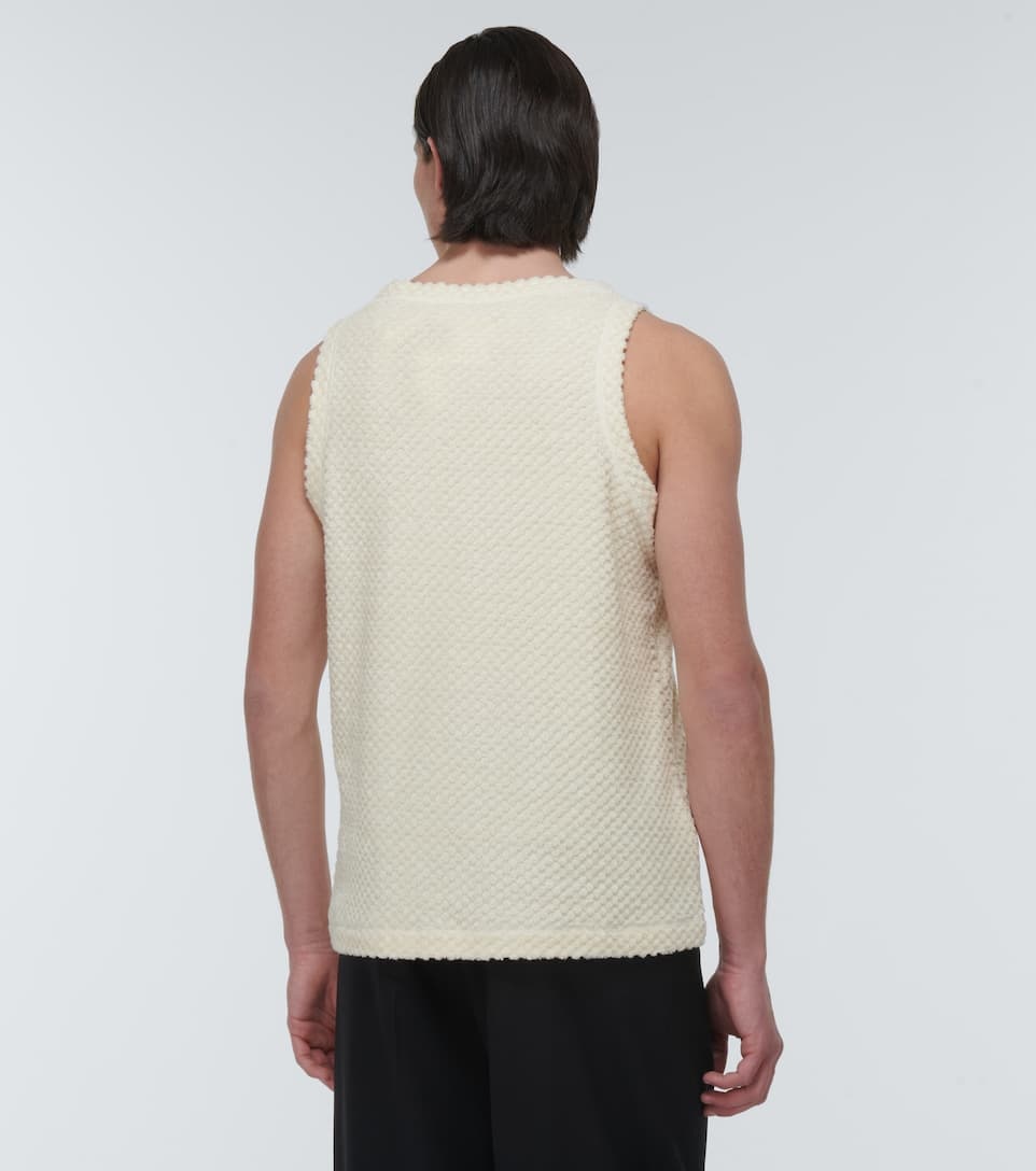 Cotton-blend tank top - 4