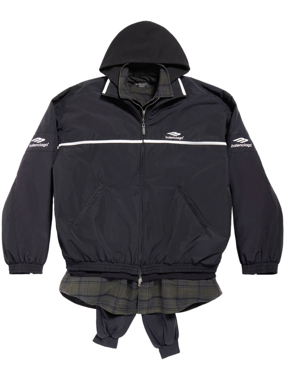 3B Sports Icon layered jacket - 1