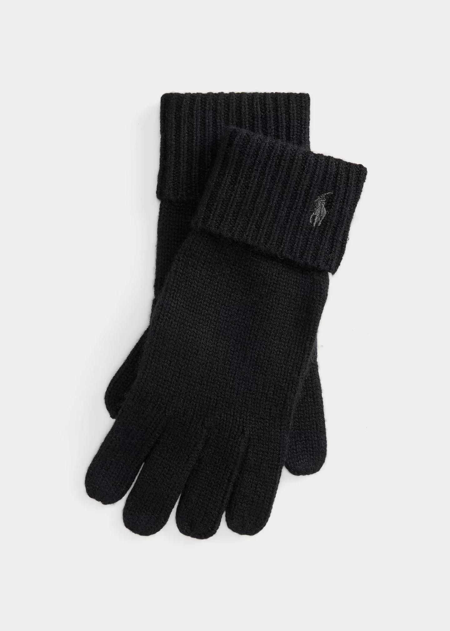 Wool-Cashmere Touch-Screen Gloves - 1