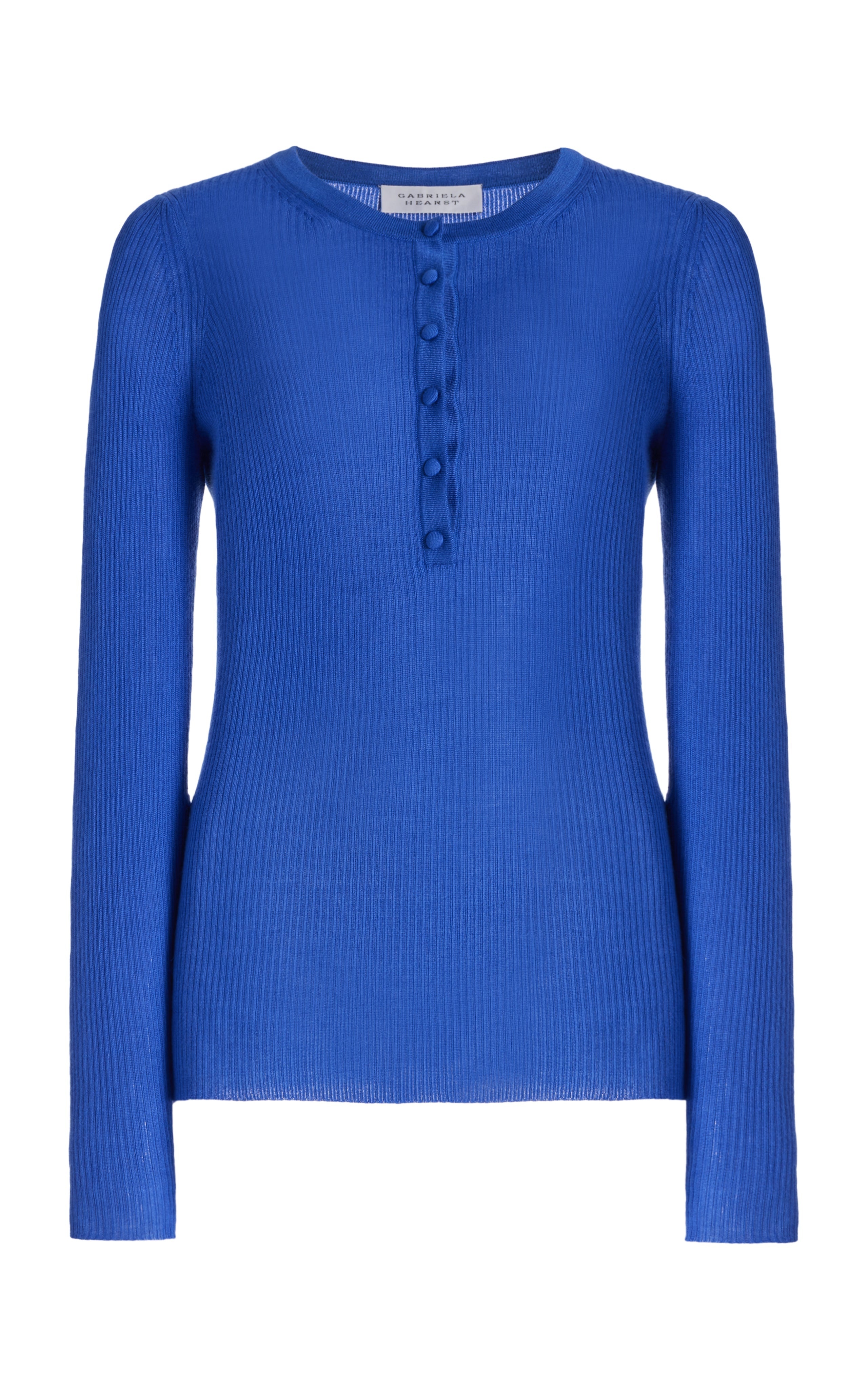 Julian Henley in Sapphire Silk Cashmere - 1