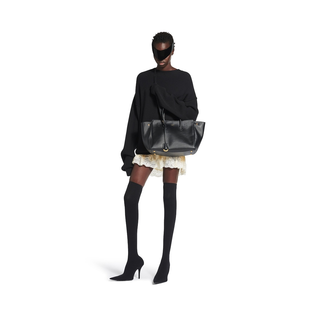 Women's Hampton Small Carry All Bag in Black - 8