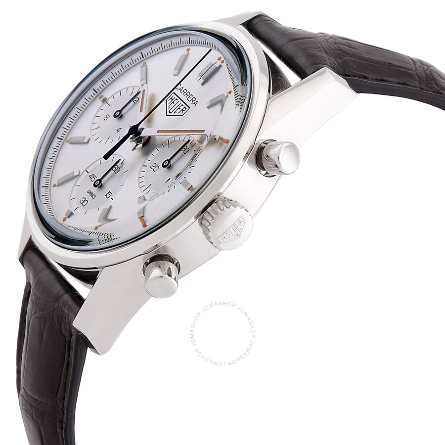 Tag Heuer Carrera 160 Years Anniversary Chronograph Automatic Silver Dial Men's Watch CBK221B.FC6479 - 2