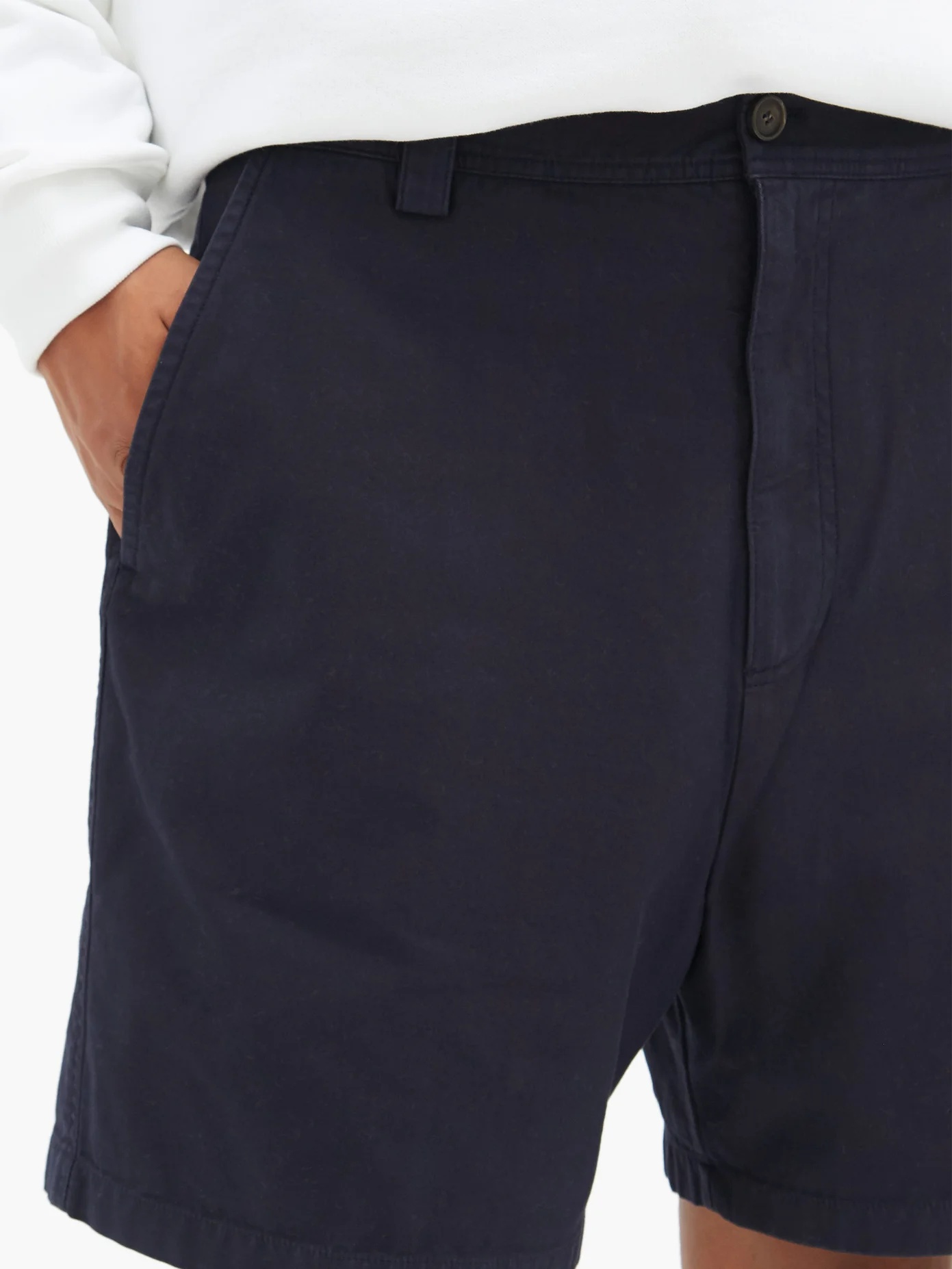 Rodney cotton-twill shorts - 3