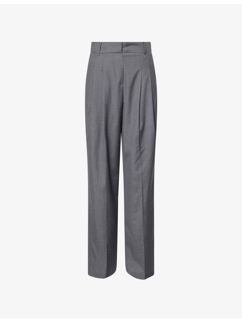 Gelso Pleated Woven-Twill Trousers - 1