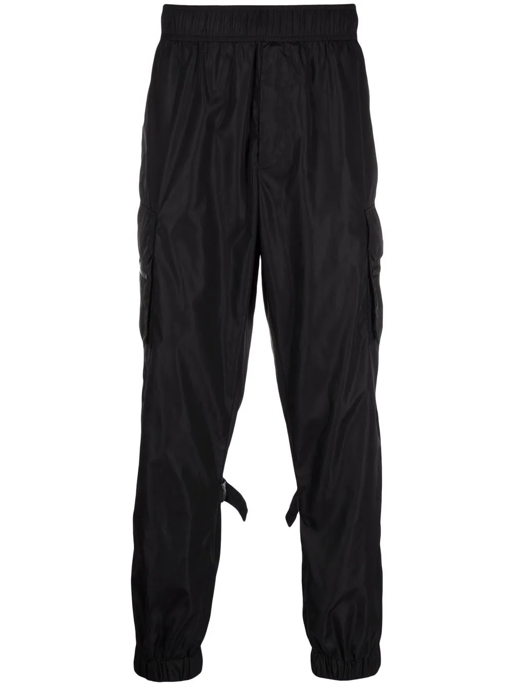 cargo-pocket track pants - 1