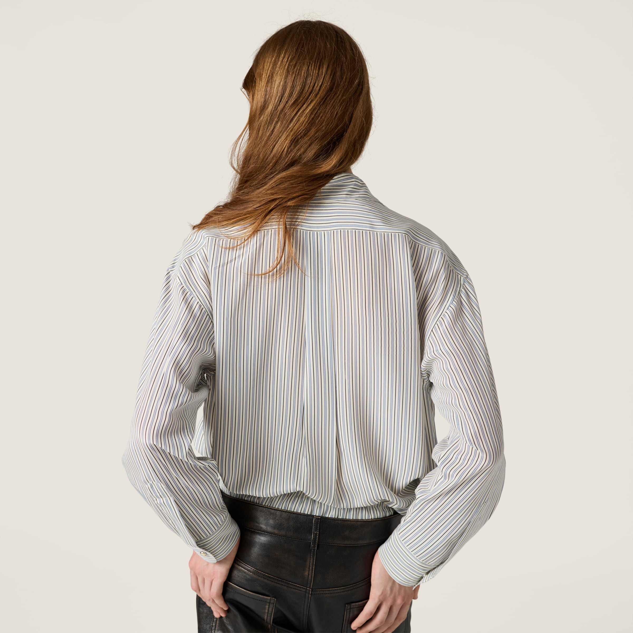 Crêpe de Chine shirt - 3