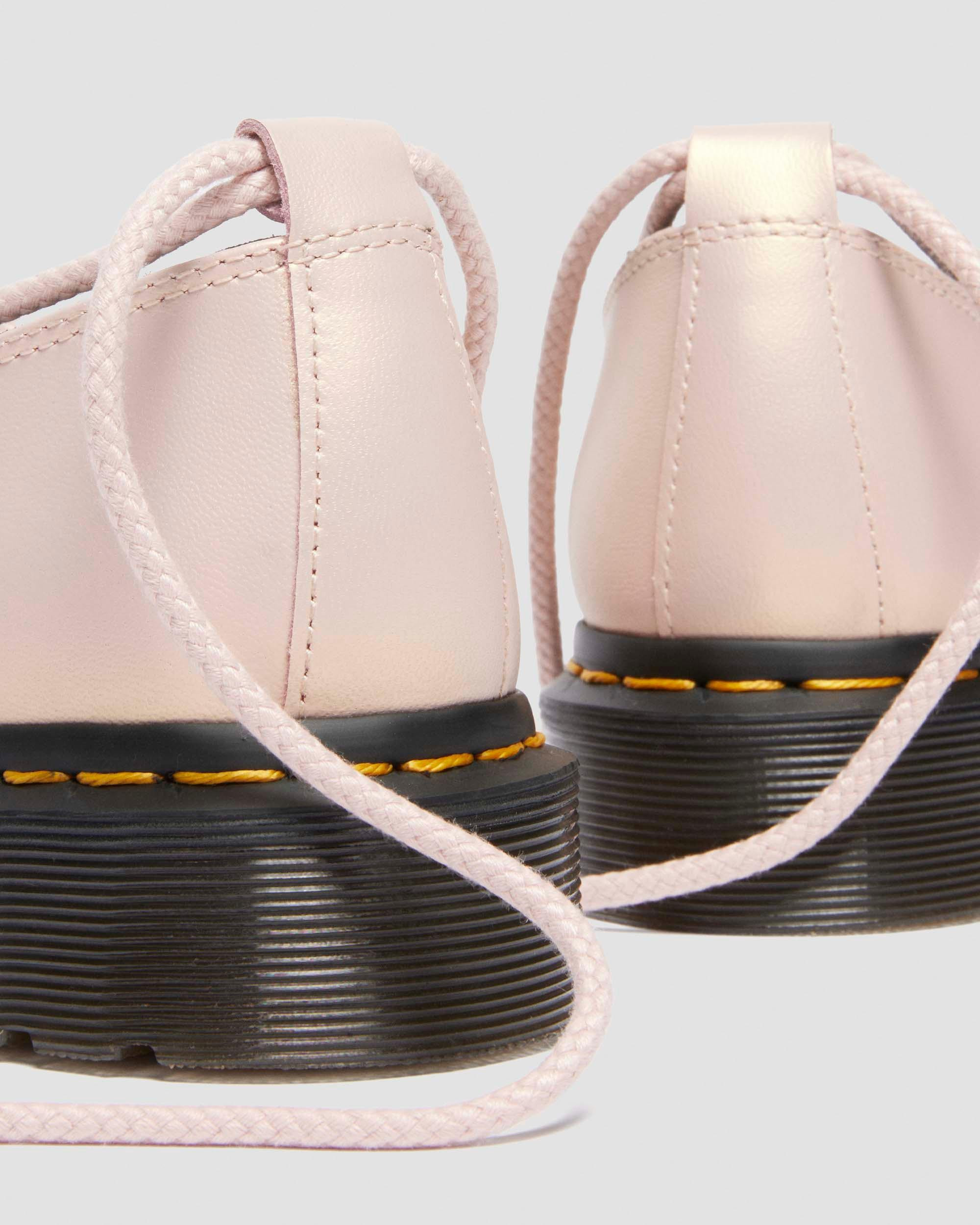 Elphie II Iridescent Leather Ballet Flats - 8