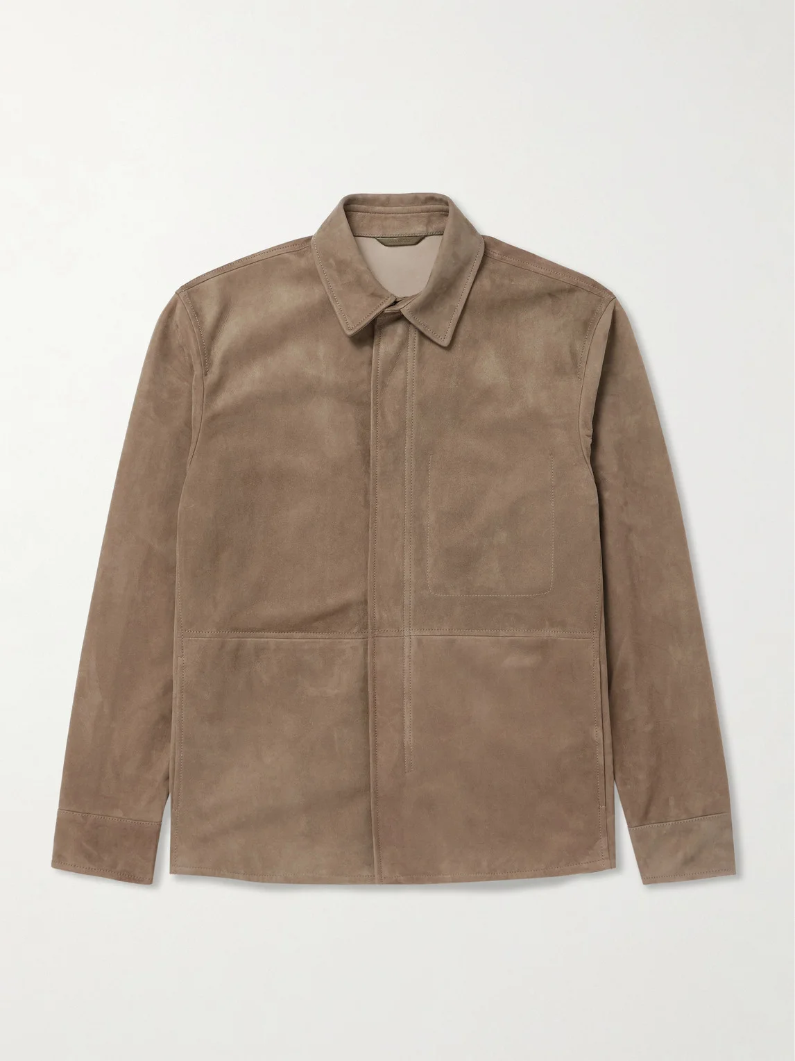 Kim Suede Overshirt - 1