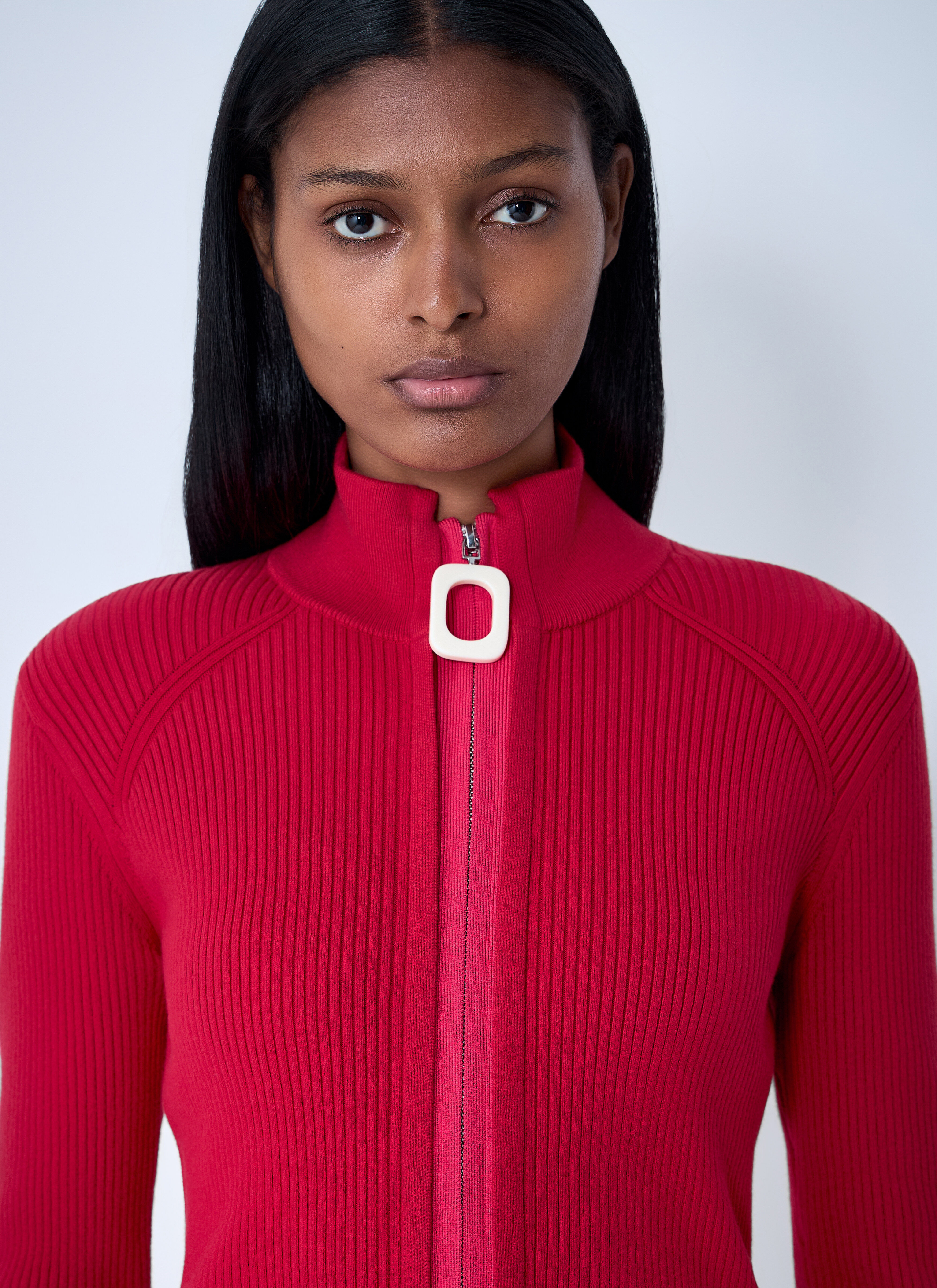 Rib Cardigan - 5