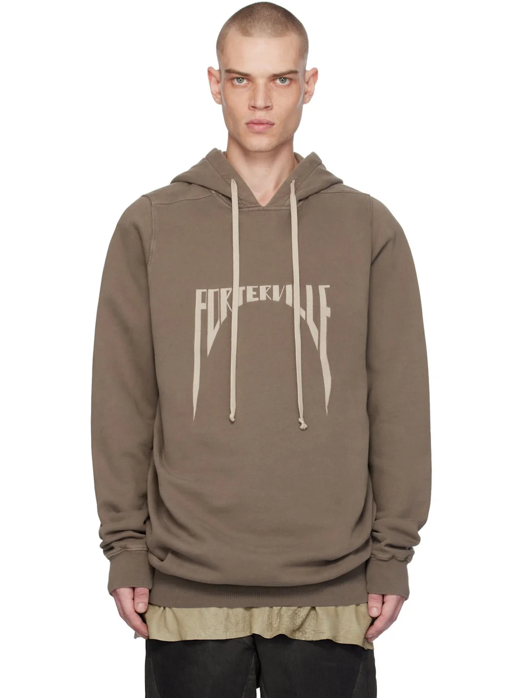 Gray Porterville Oversized Hoodie - 1
