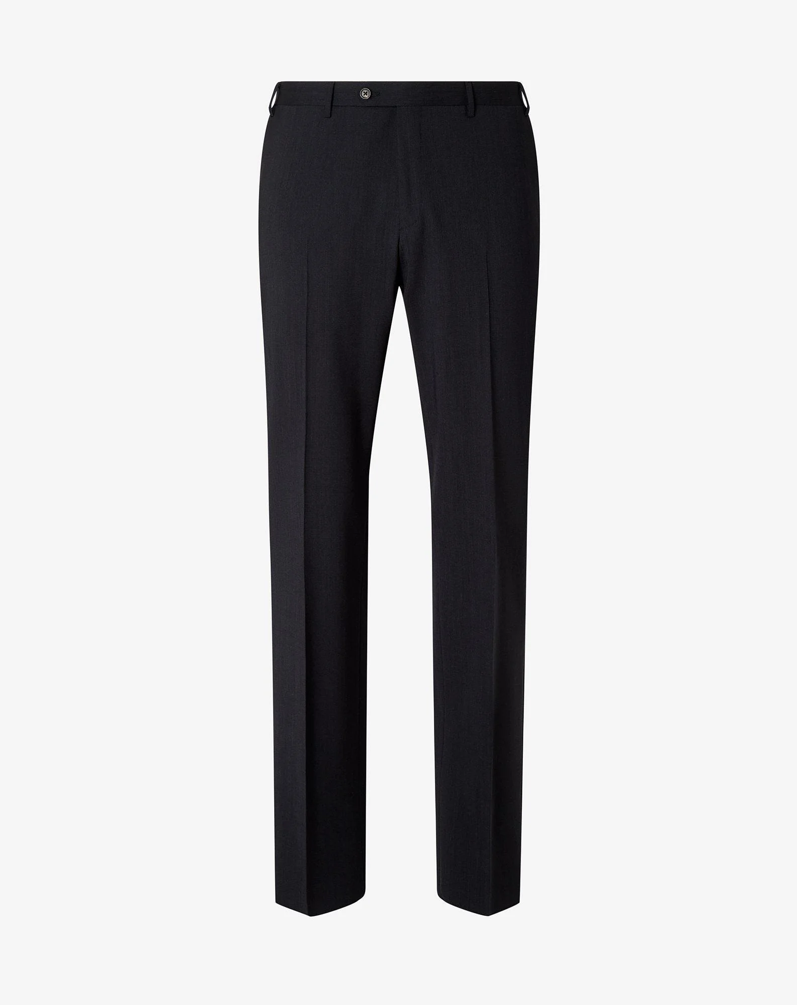 Blue stretch wool trousers - 1