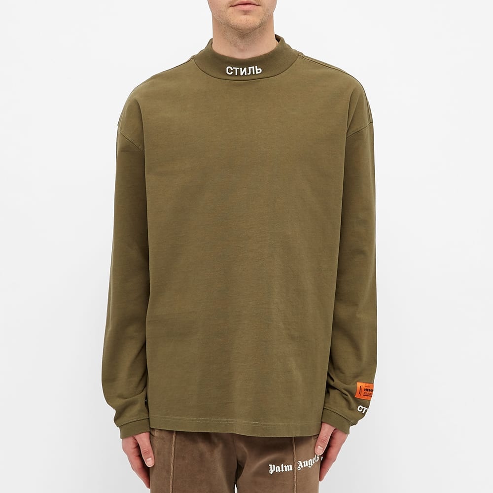 Heron Preston Long Sleeve Turtleneck CTNMB Tee - 5