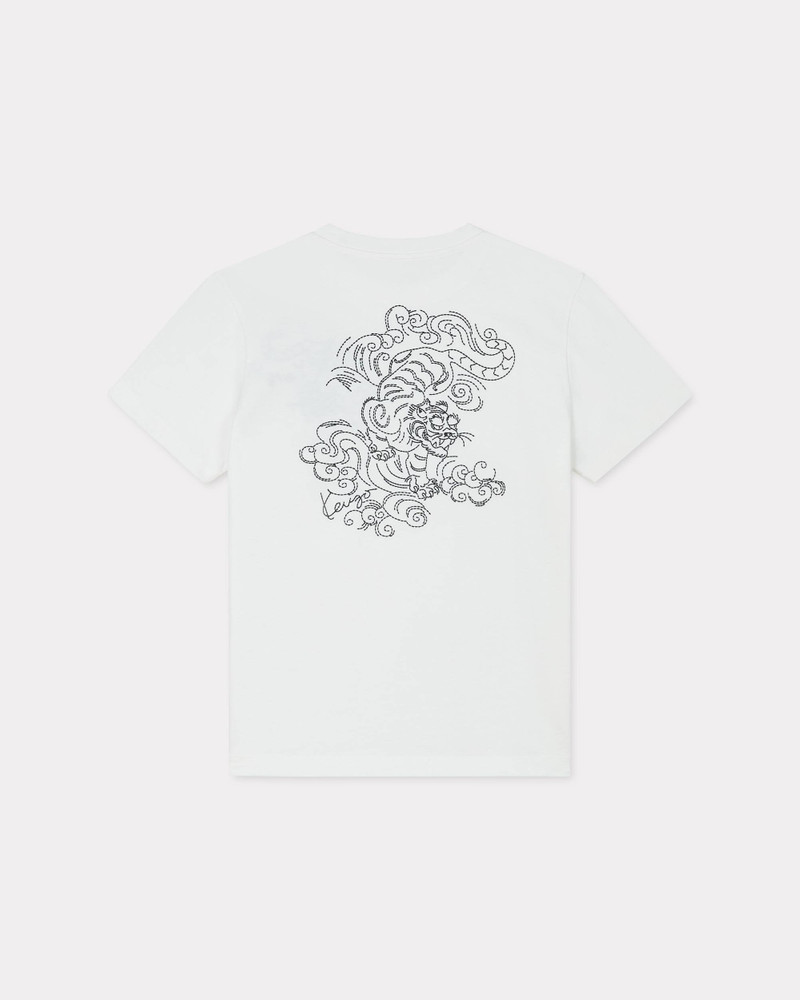 KENZO 'KENZO Star Tiger' embroidered loose T-shirt outlook