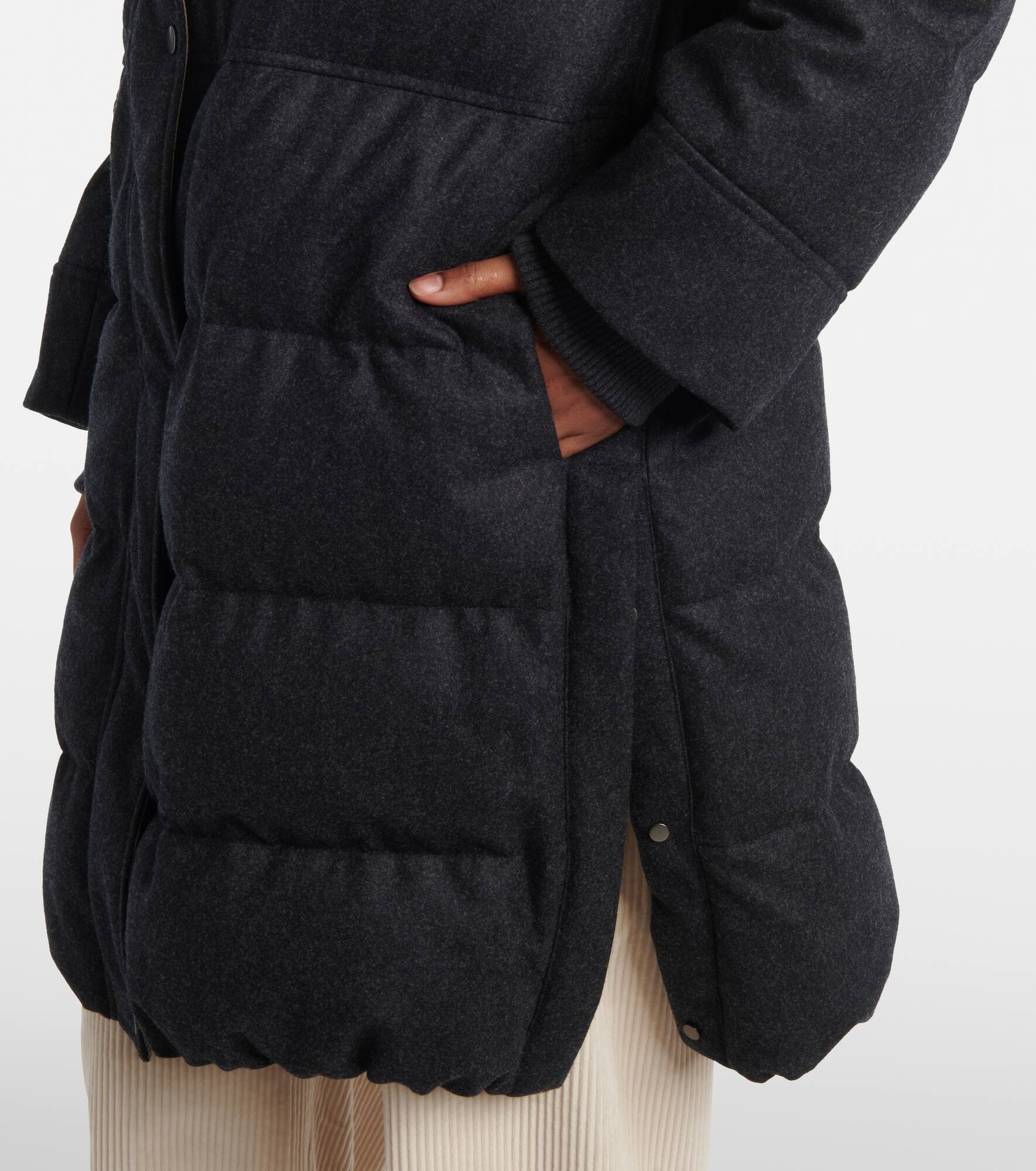 Padded wool jacket - 5