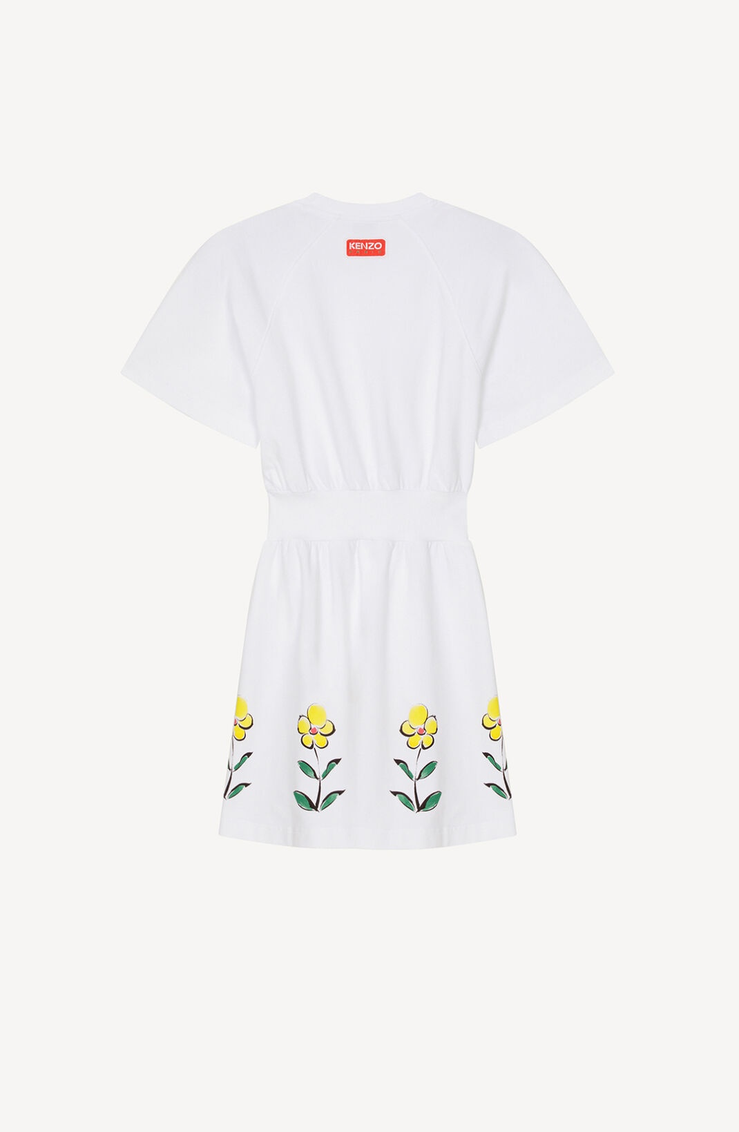 'Akae Flower Field' fitted T-shirt dress - 7