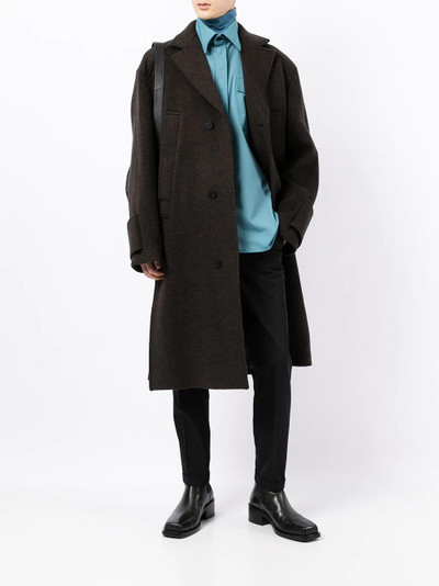 Wooyoungmi single-breasted coat outlook