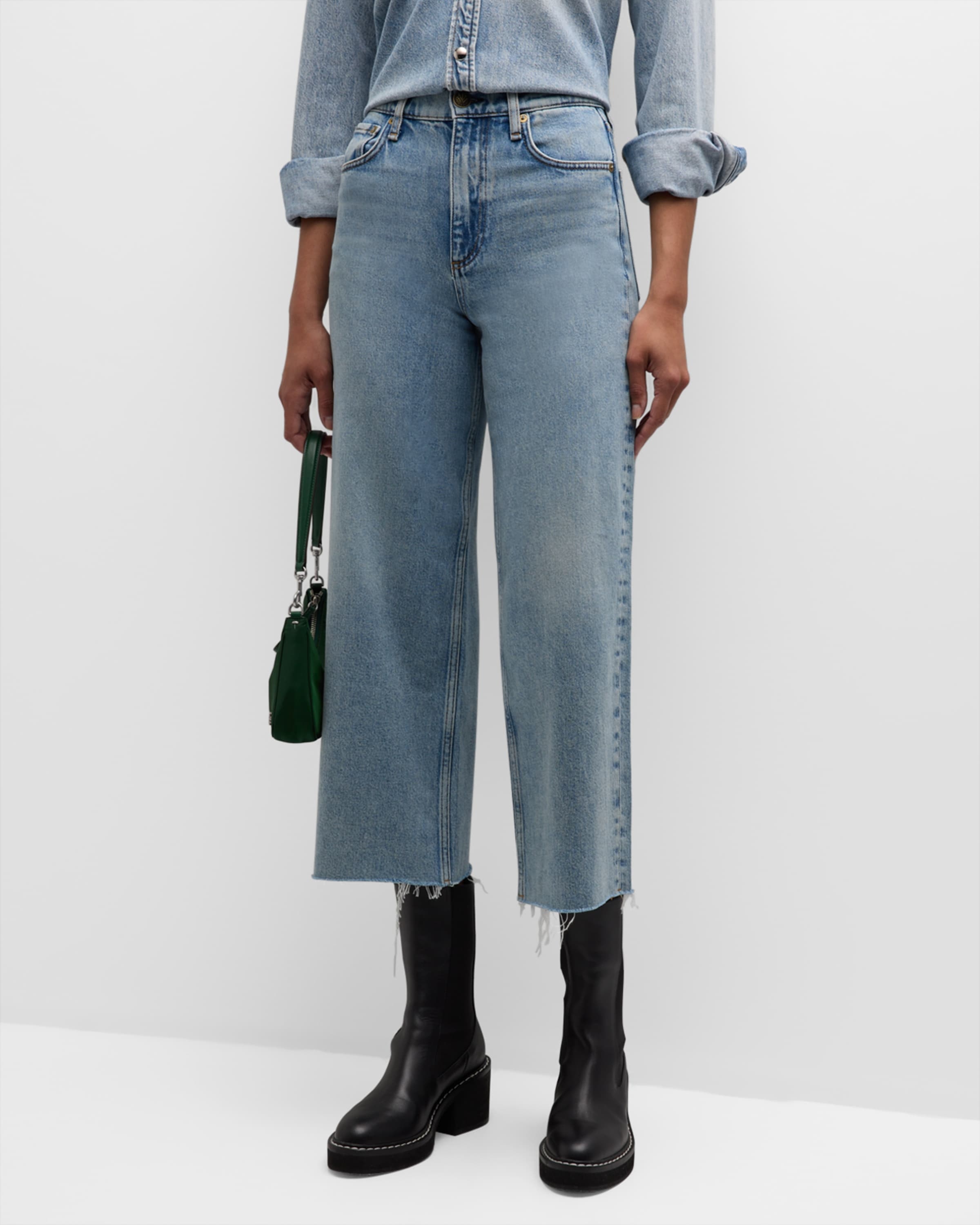 Andi Cropped Wide-Leg Jeans - 2