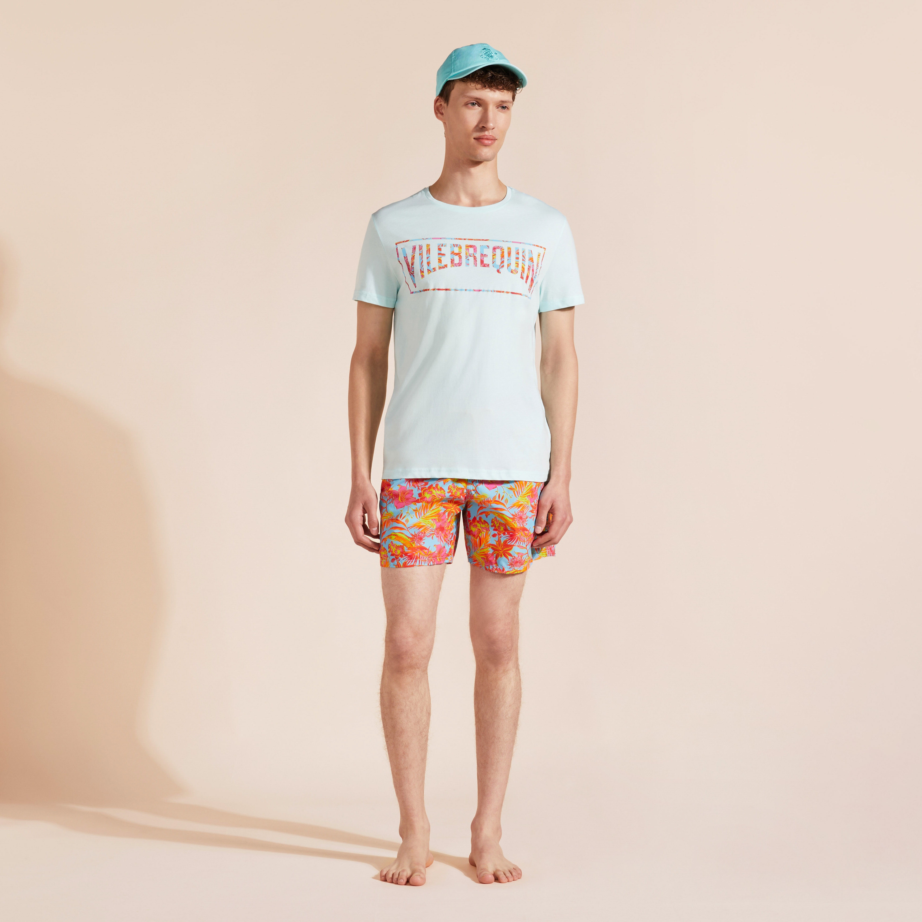 Men Organic Cotton T-Shirt Tahiti Flowers - 5