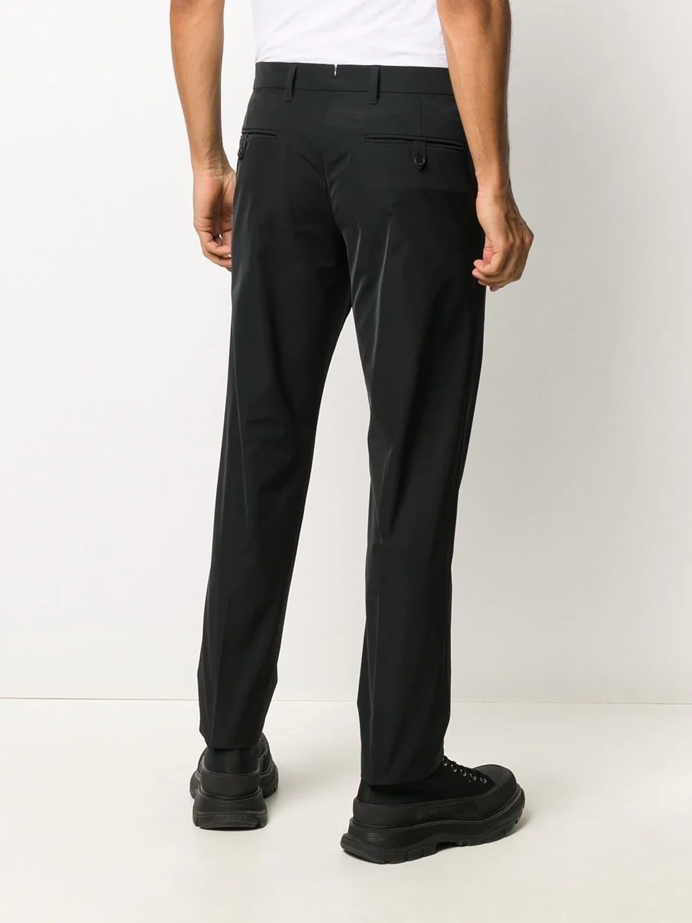 tapered tailored trousers - 4