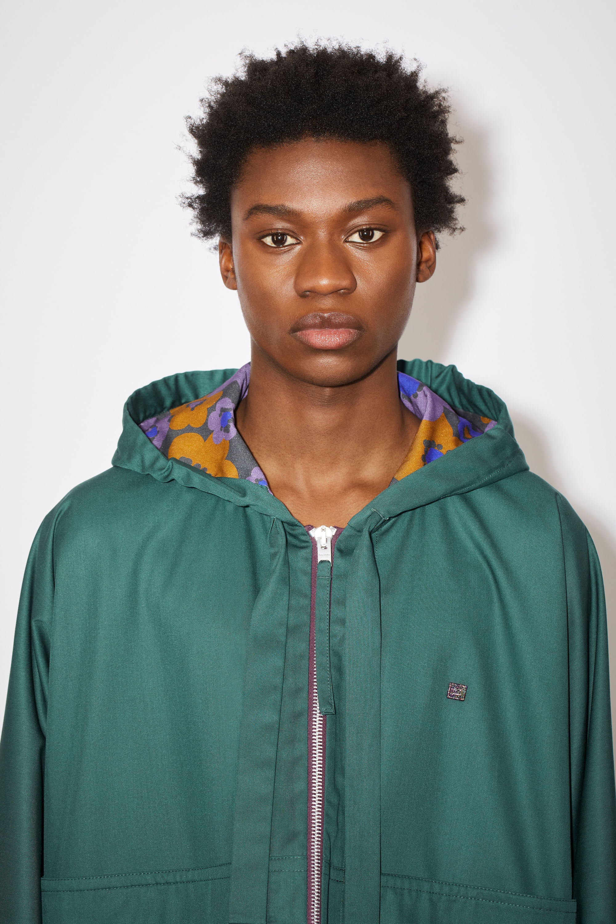 Hooded jacket - Forest green - 6