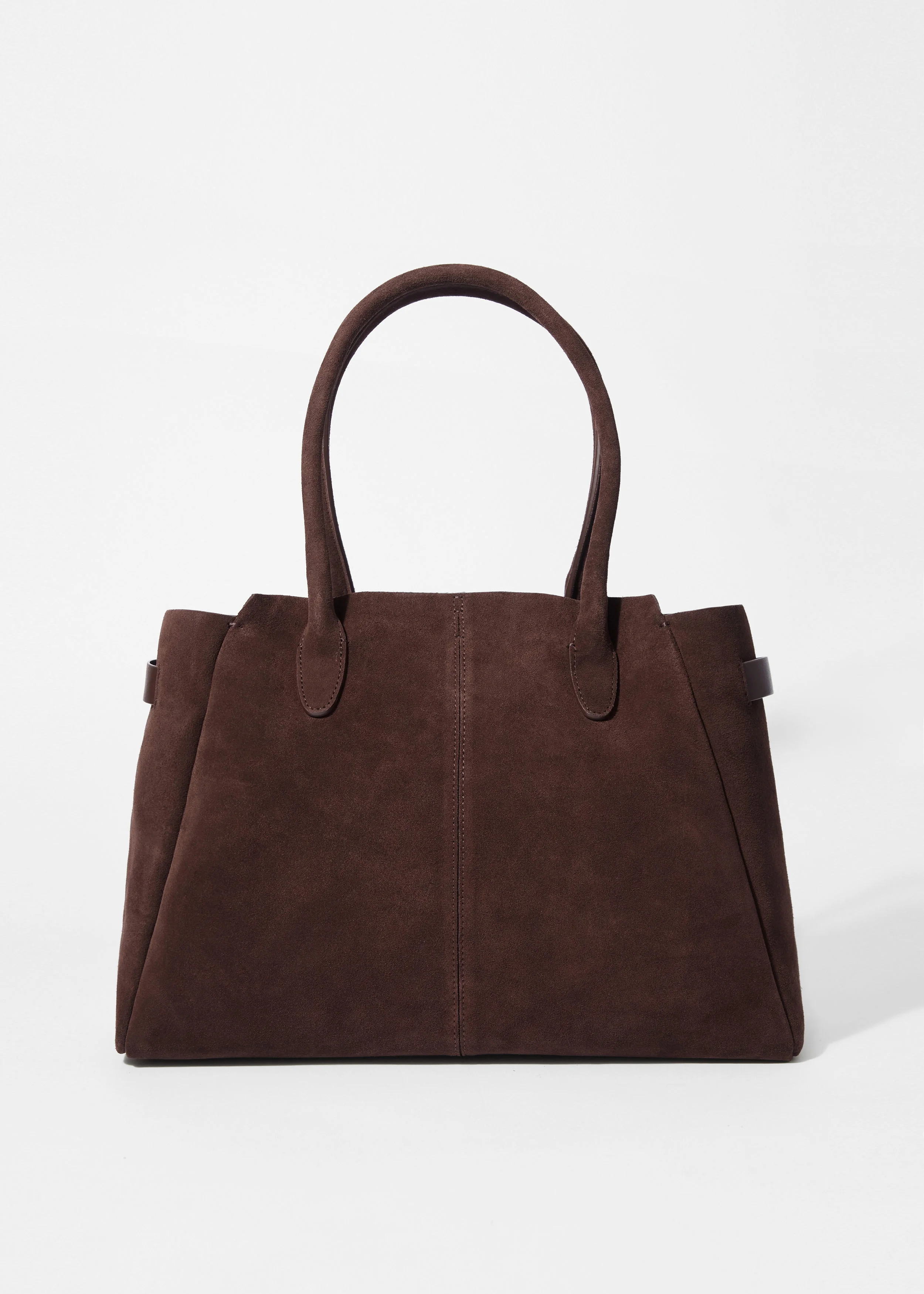 Split Suede Tote Bag - 1