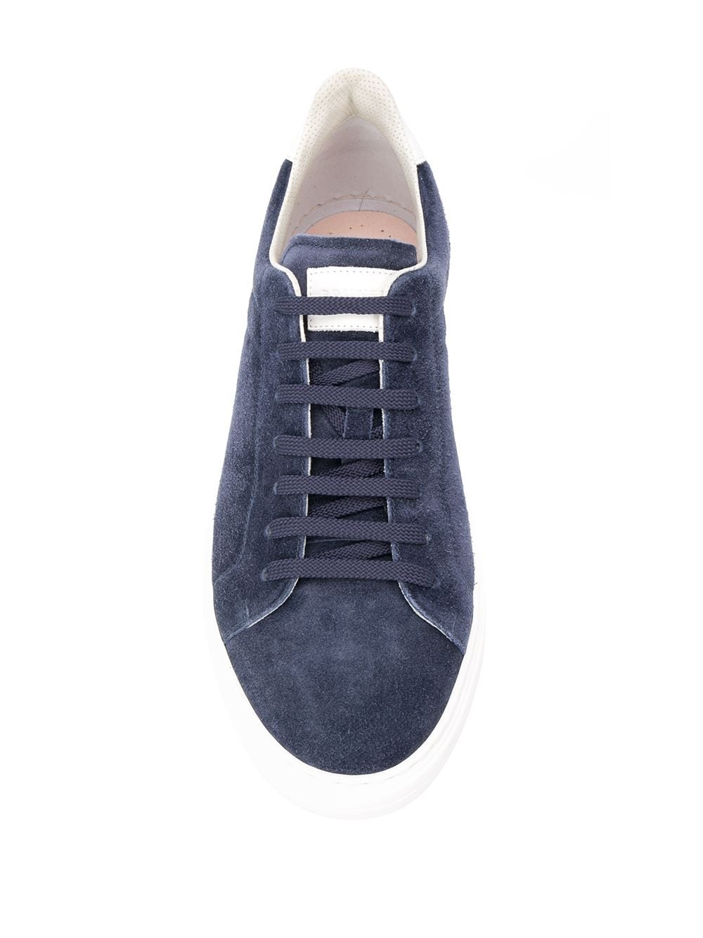 low top lace up sneakers - 4