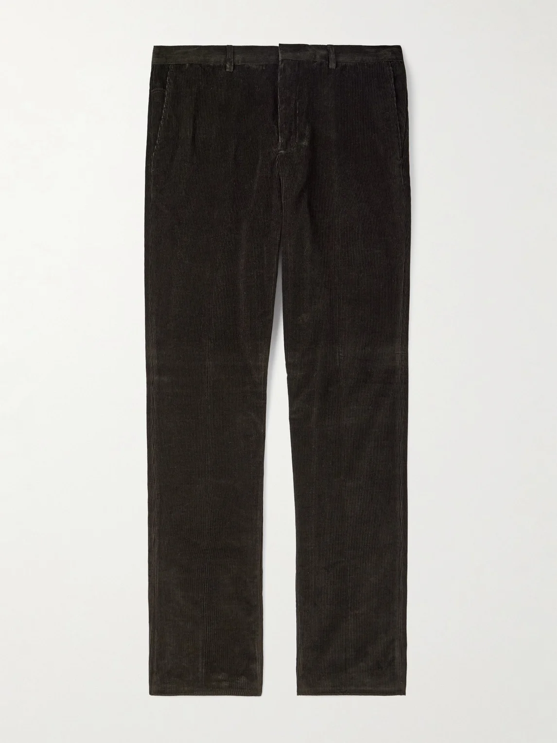Jarno Hamptons Straight-Leg Cotton-Corduroy Trousers - 1