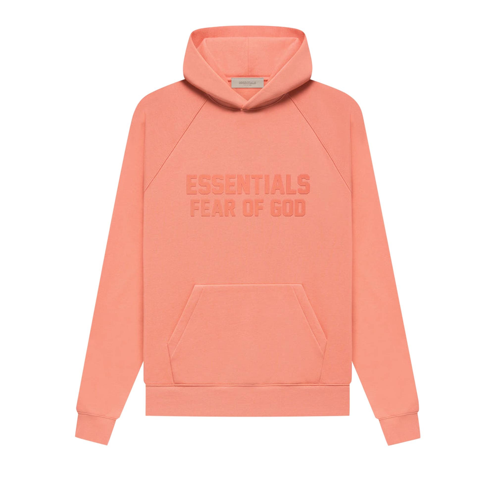Fear of God Essentials Hoodie 'Coral' - 1
