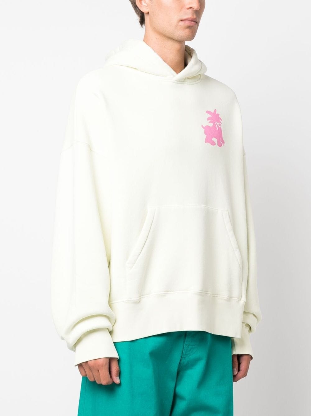 Leon logo-print hoodie - 4