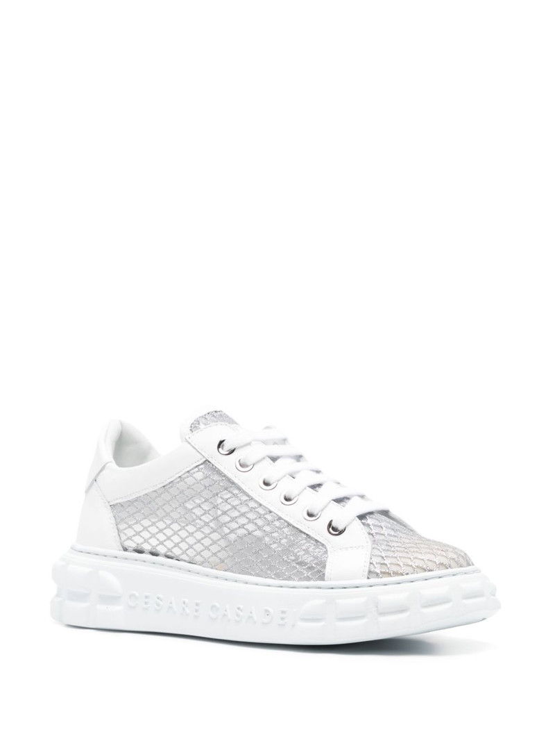 CASADEI lurex sneakers outlook