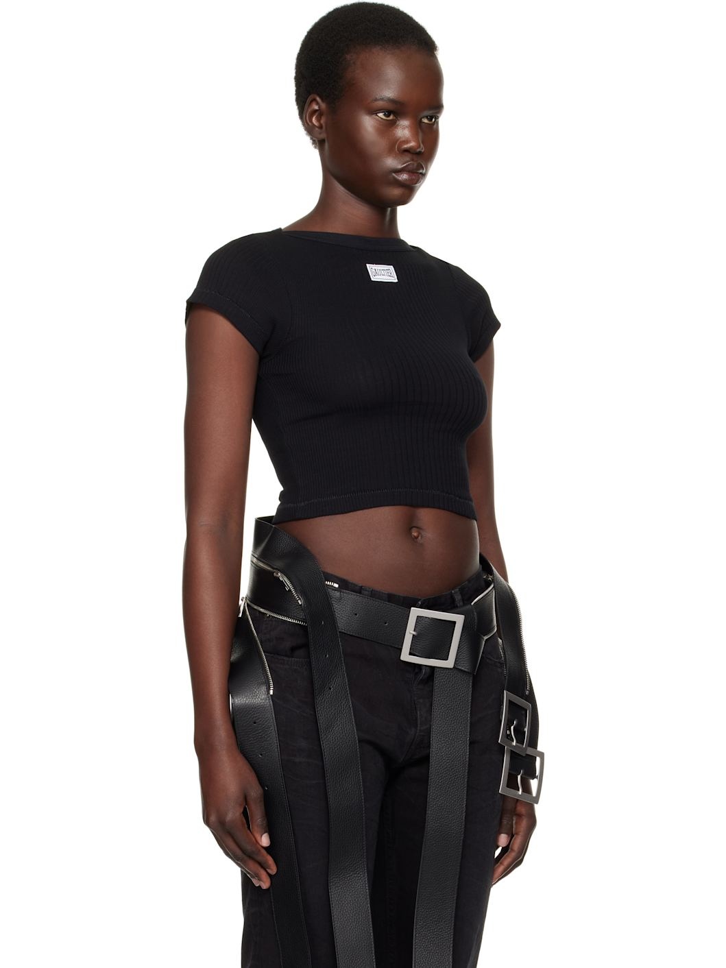 Black 'The Patch' T-Shirt - 2