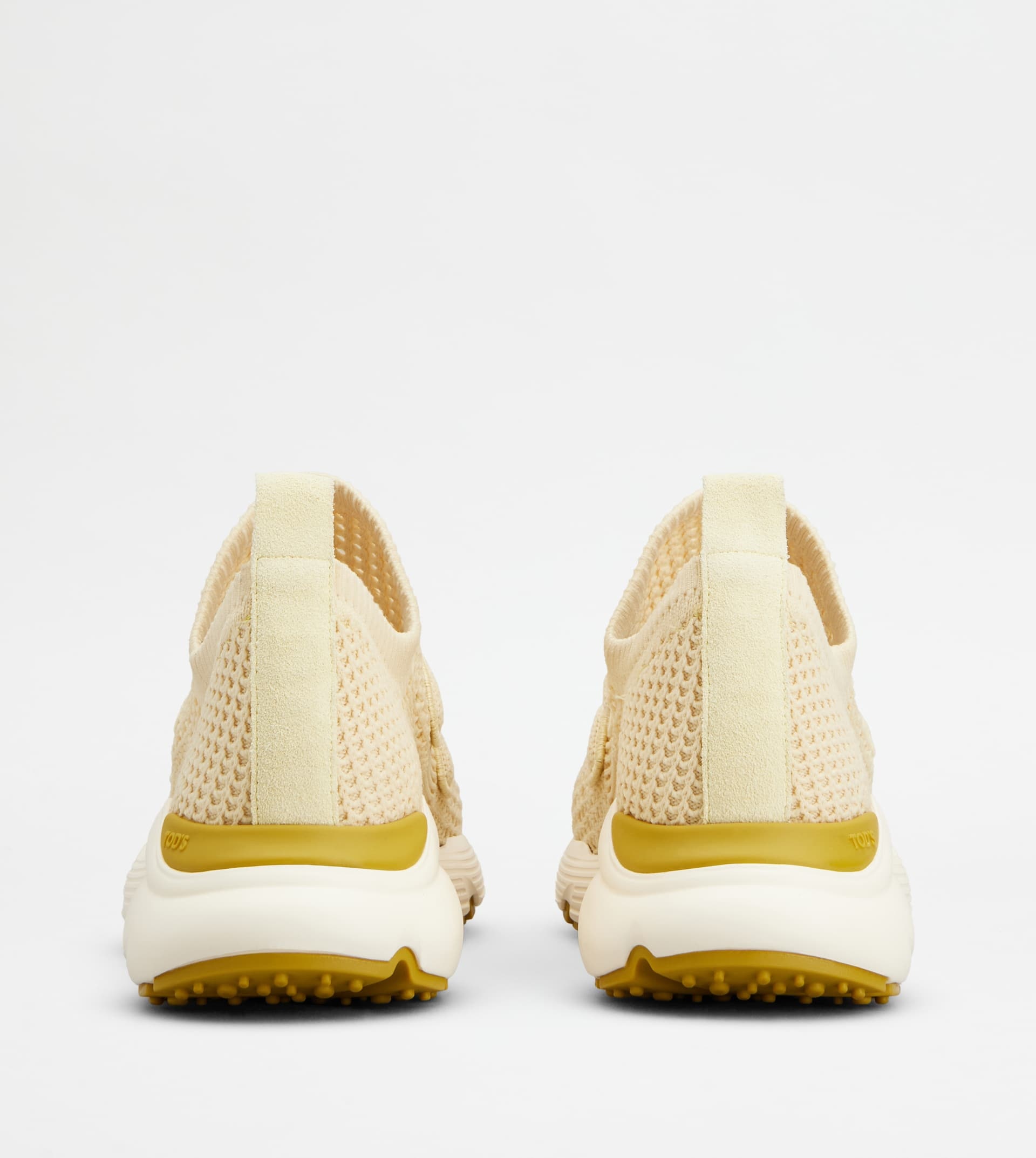 KATE SLIP-ON SNEAKERS IN FABRIC - YELLOW - 3