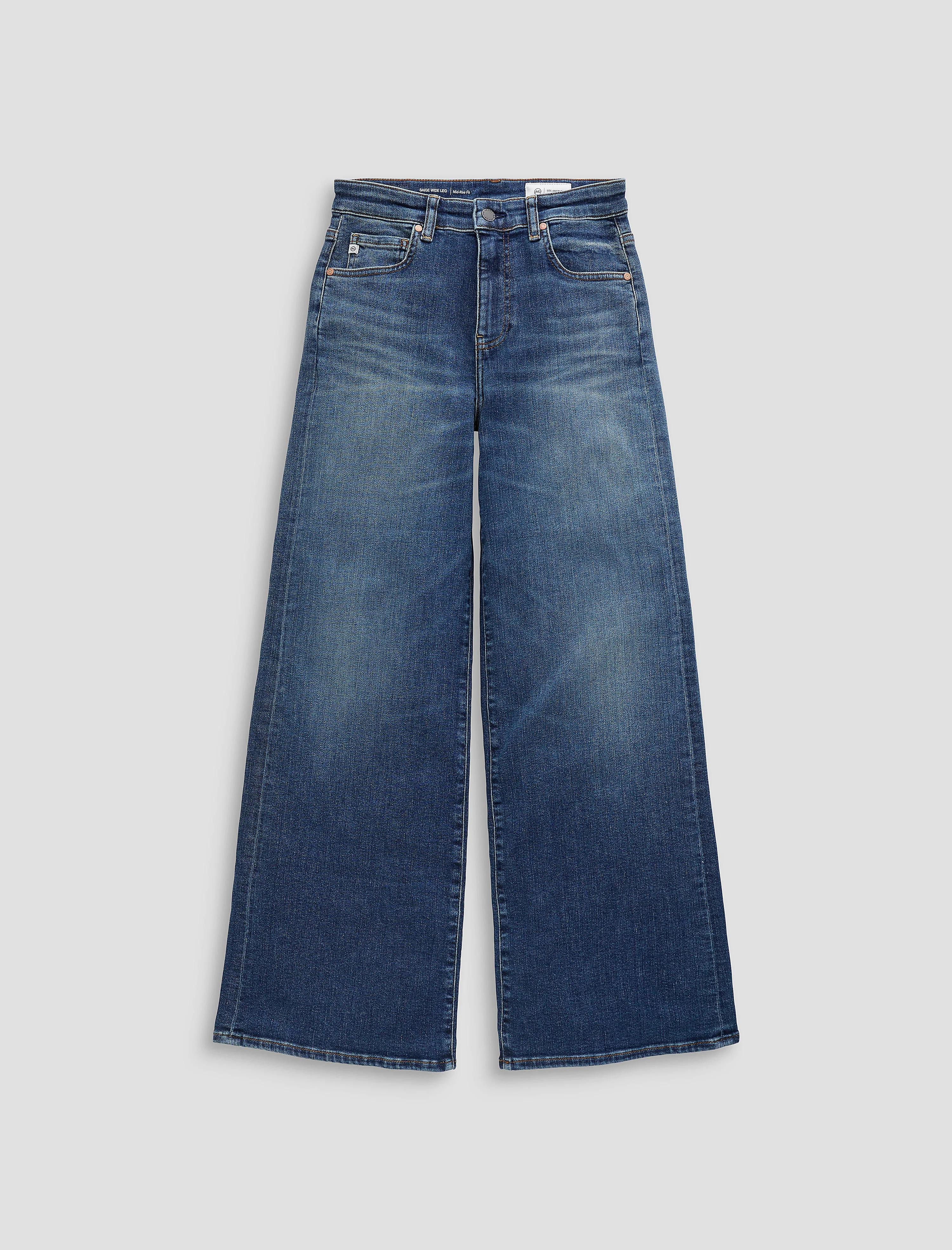 Saige Wide Leg Jean - 1