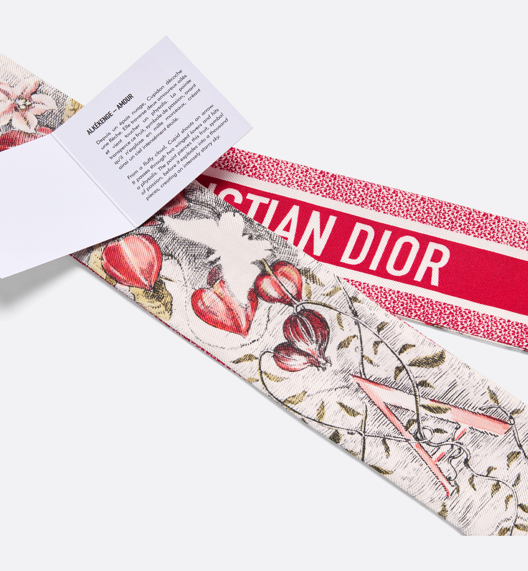 ABCDior A Alkékenge - Amour Mitzah Scarf - 5