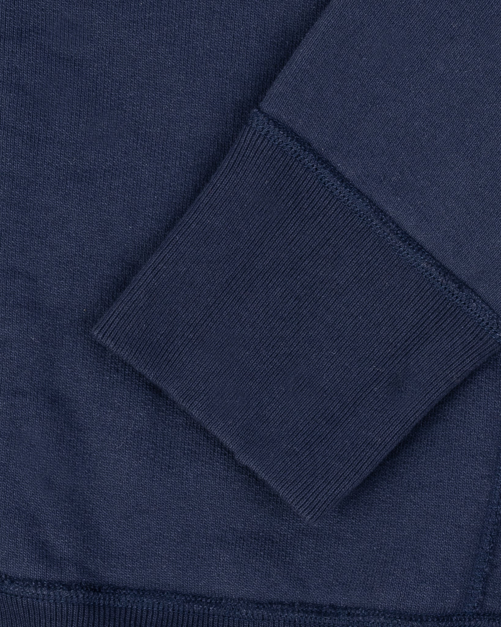 IHSW-11-NAV 14oz Ultra Heavyweight Loopwheel Cotton Zip Up Sweater - Navy - 10