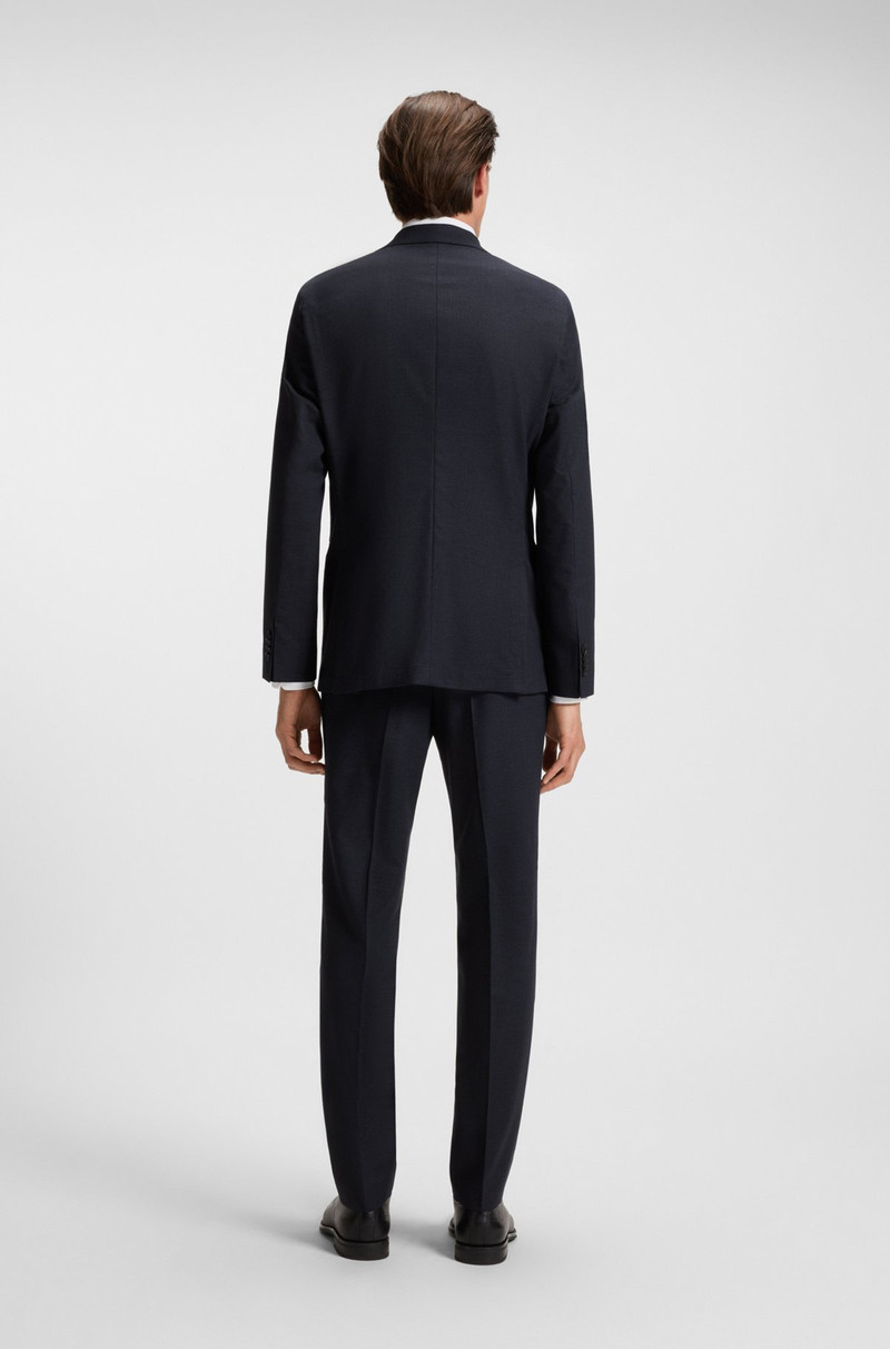 BOSS EXTRA-SLIM-FIT SUIT IN A MICRO-PATTERN WOOL BLEND outlook