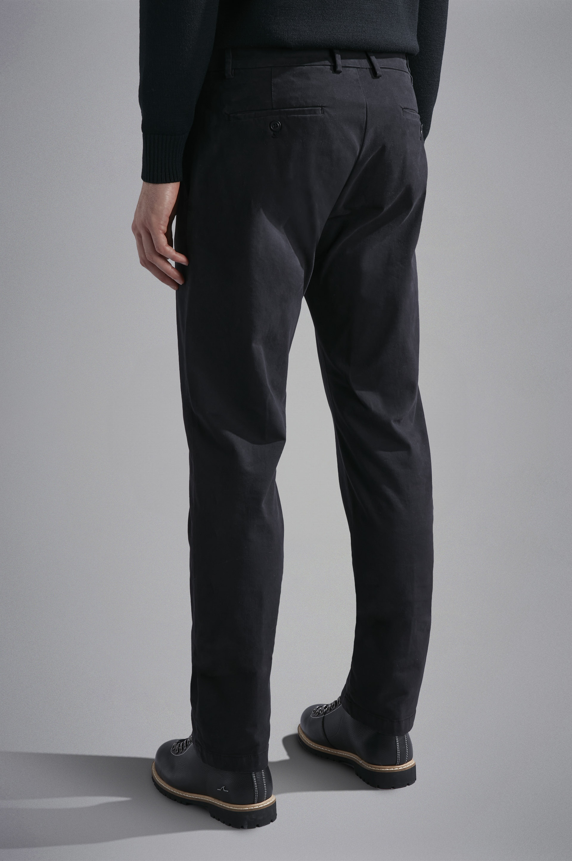 COTTON STRETCH CHINO TROUSERS - 3