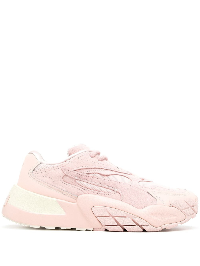 lace-up low-top trainers 1