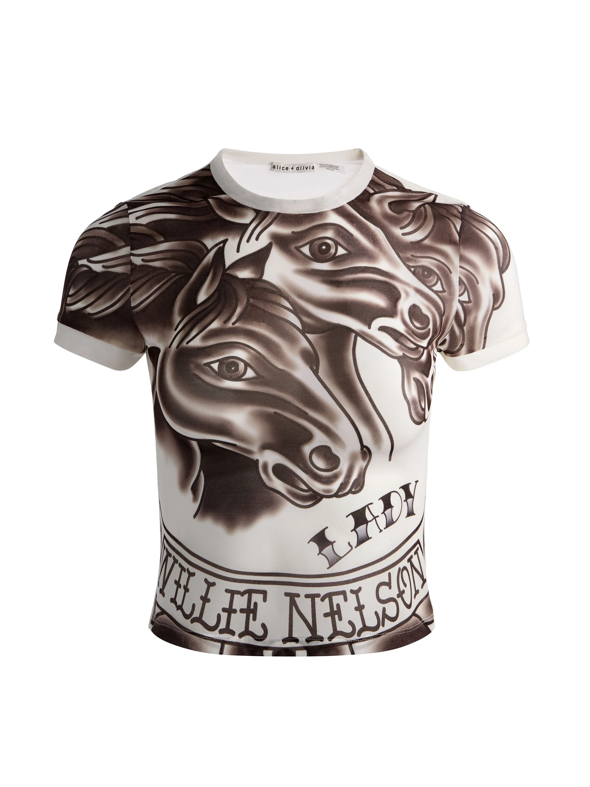TESS TEE - LADY LUCK BISCOTTI - 1