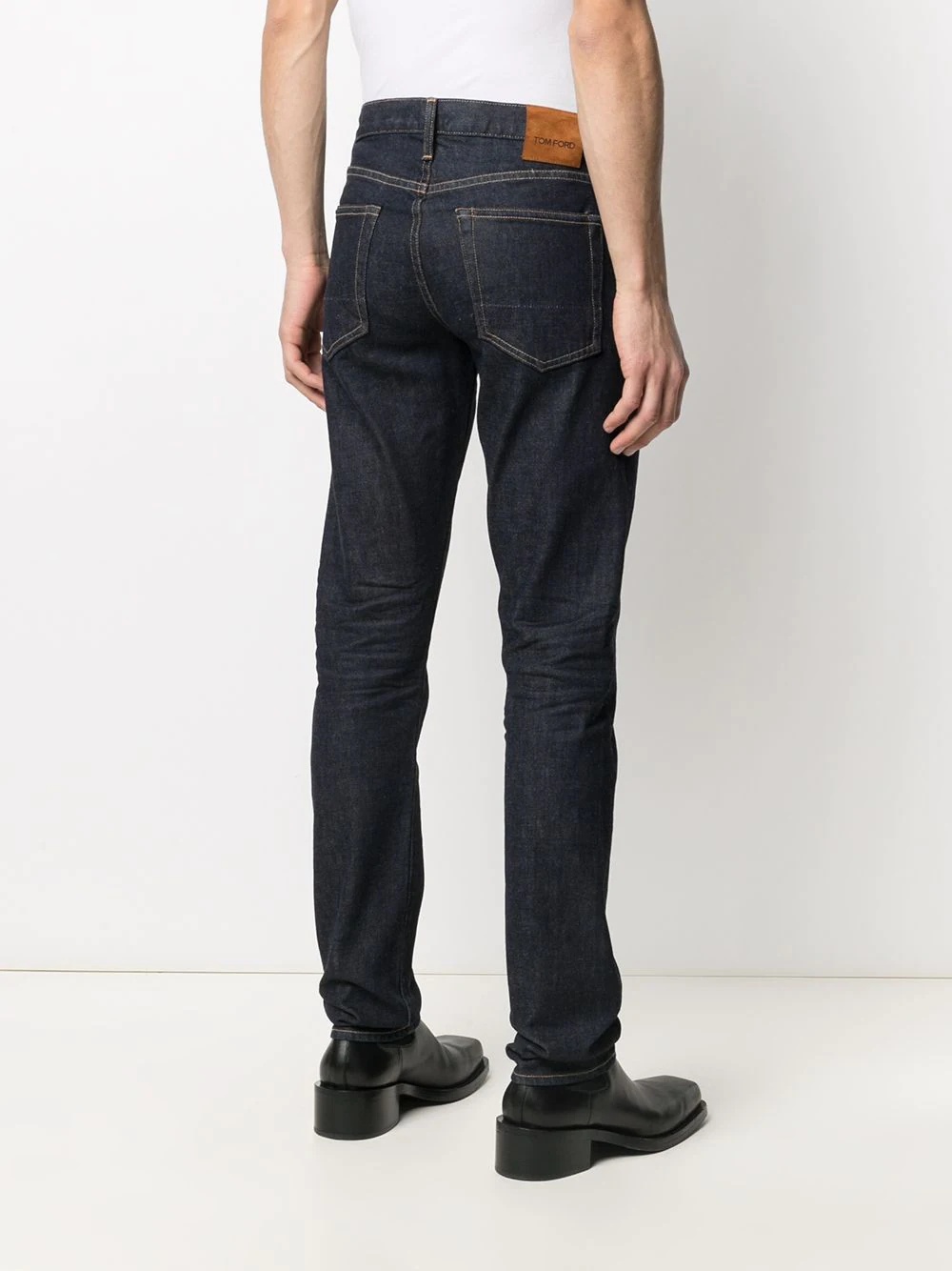 slim-cut jeans - 4