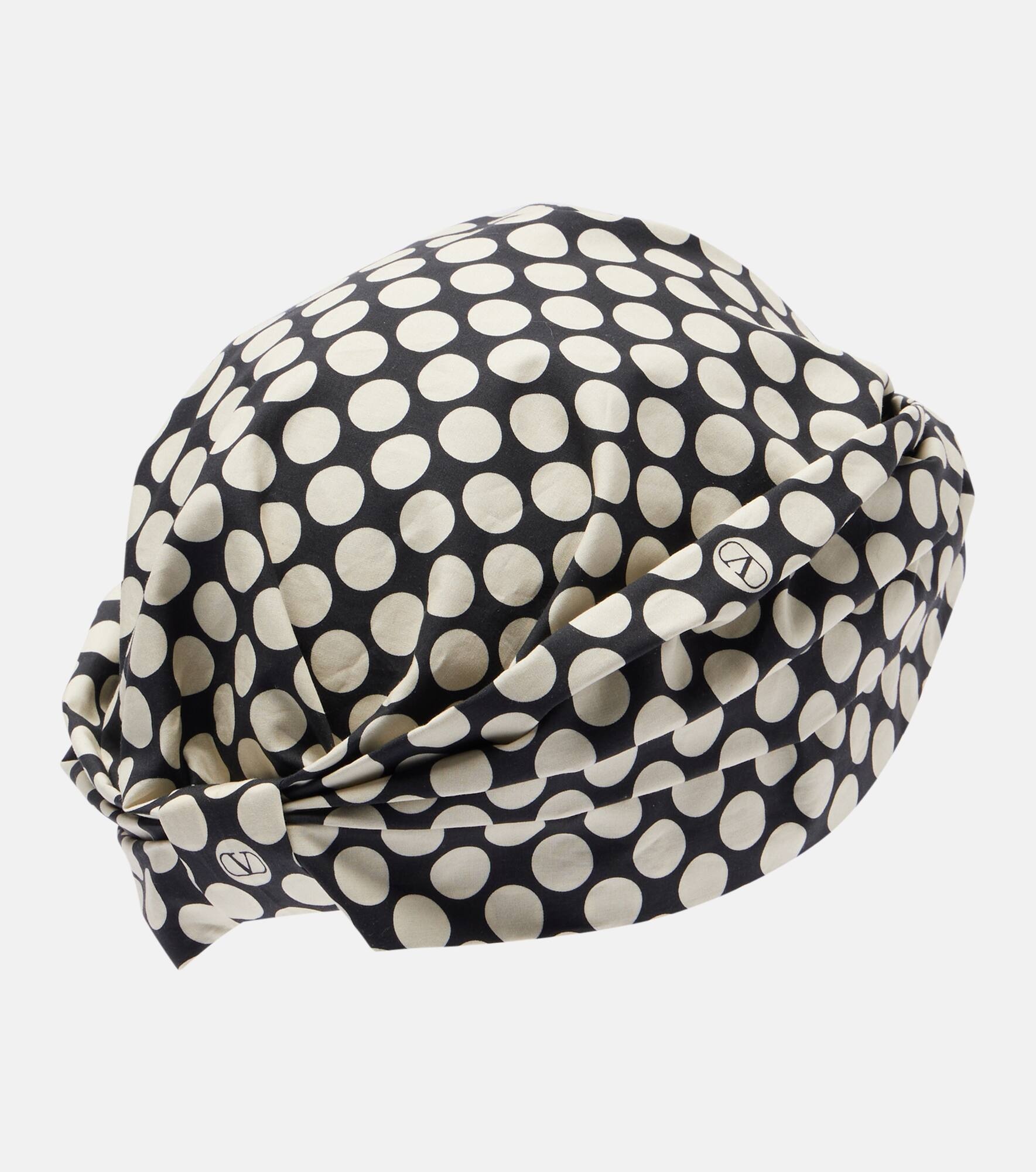 Escape Plus De Pois cotton head wrap - 4