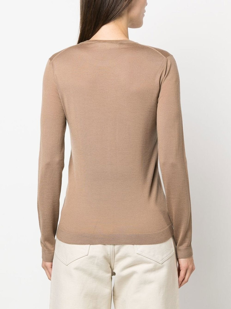 cashmere long-sleeve sweater 4