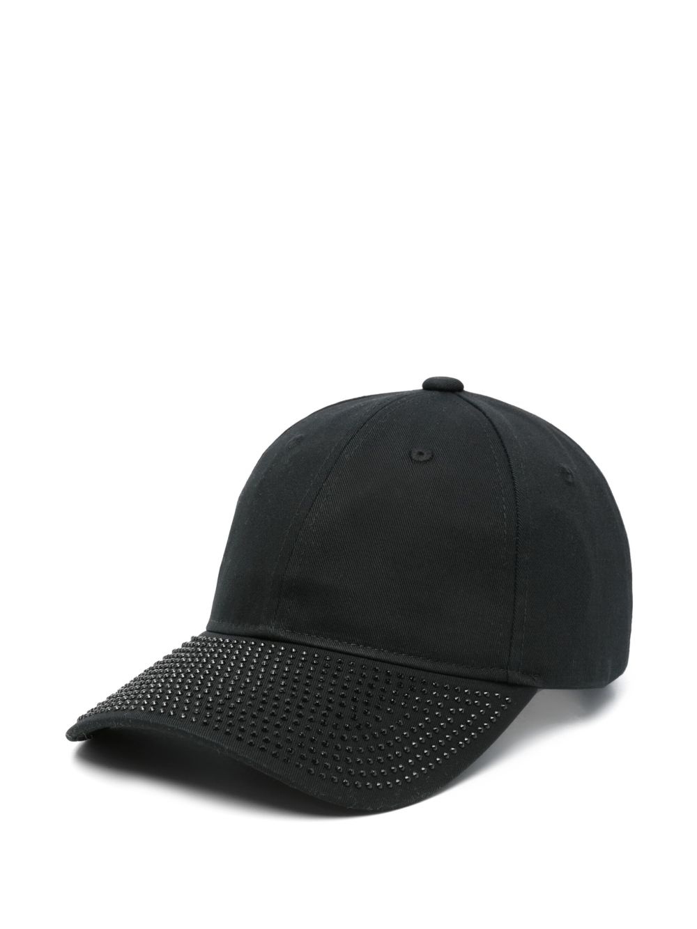 rhinestone-embellished baseball cap - 1