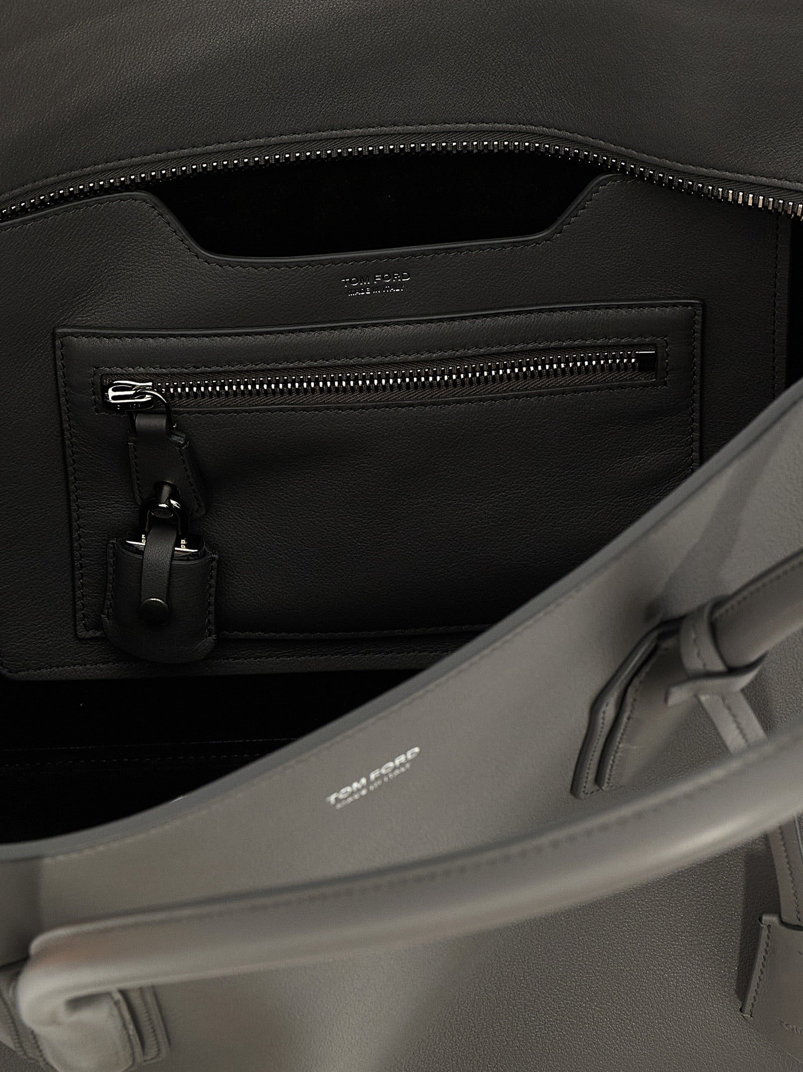 Logo Shoulder Bag Shoulder Bags Gray - 4