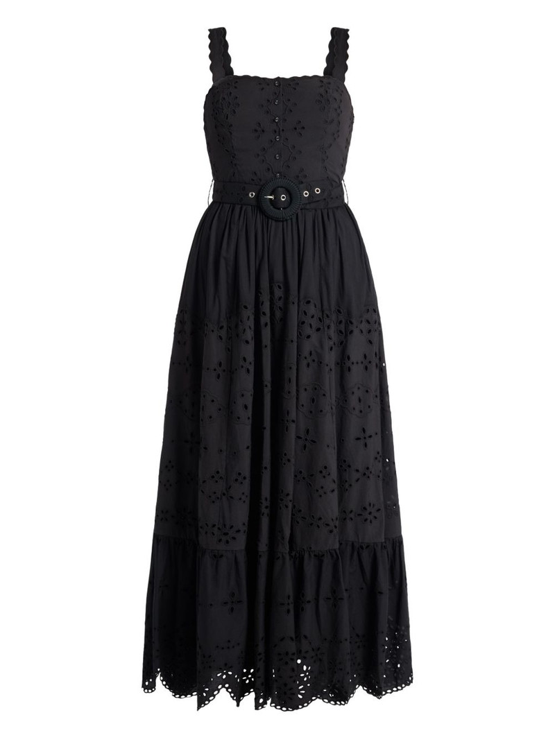 Raga scalloped-edge maxi dress 1